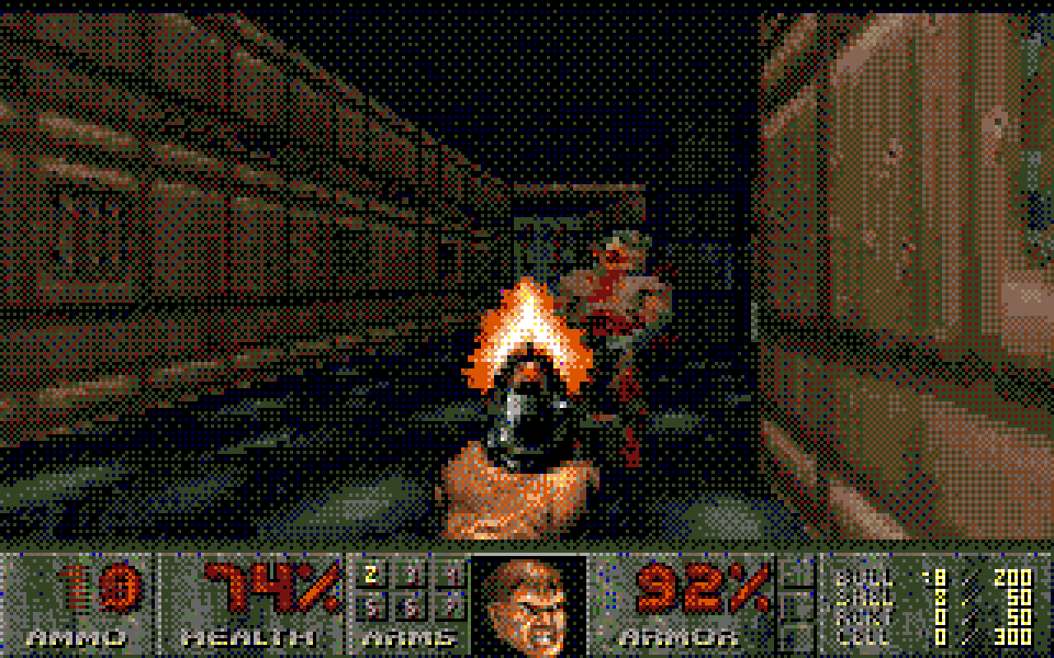 STDoom atari screenshot